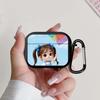 Girl In The Red Sweater Case For Airpods 2 Pro3 3 4 Pro2 1 Pro Earphone Cases Cover