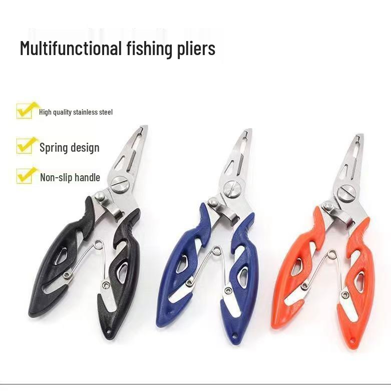 Multifunctional Bent Nose Dyneema PE Line Cutter & Fishing Pliers