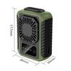 Adjustable Speed Neck Hanging Fan Handheld Portable Waist Fan  Outdoor Work