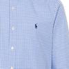 Polo Ralph Lauren Check Print Logo Polo Shirt Men Shirts Blue 710928254-004