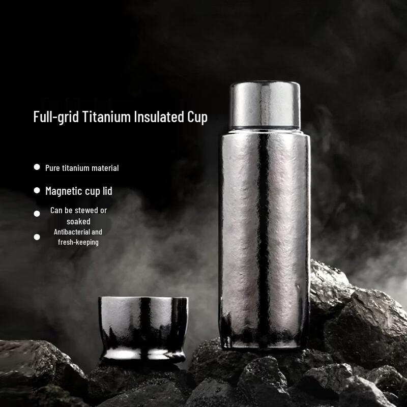 

QUANGE Pure Titanium Insulated Water Bottle 420ml
