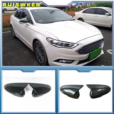 Per Ford Mondeo Fusion MK5 MKV5 2013-2020 Copertura Specchietto Retrovisore Laterale Calotta Ala Esterna Porta Retrovisore Alloggiamento Modanatura Fibra di Carbonio