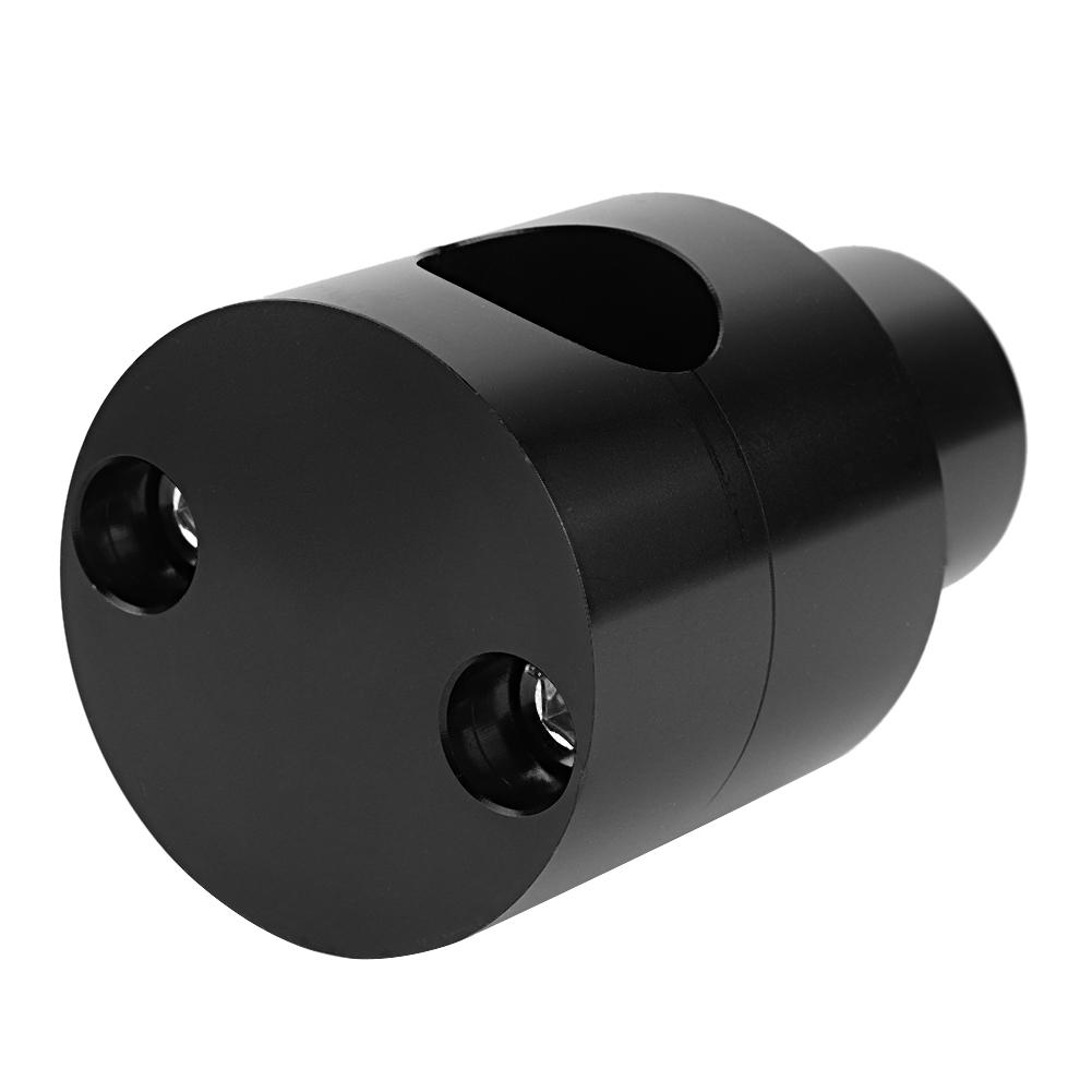 Pair Lift Handlebar Riser 22mm Aluminium Alloy for Motorcycle Modification (Black)