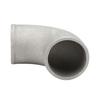 Turbo Intake Elbow Pipe 2.25in OD Cast Aluminum 90 Degrees Intercooler Tight Bend Tube for Cars
