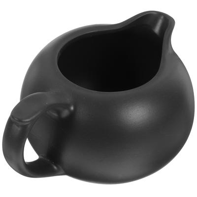 Keramik-Milchkännchen, Honigkrug, Kaffeekanne, kleiner Topf, Behälter, Sirup, großer Soßenspender, Sahnekännchen mit Griff, Keramik-Liebhaber