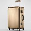 Aluminum-Magnesium Alloy Trolley Case with Universal Wheels