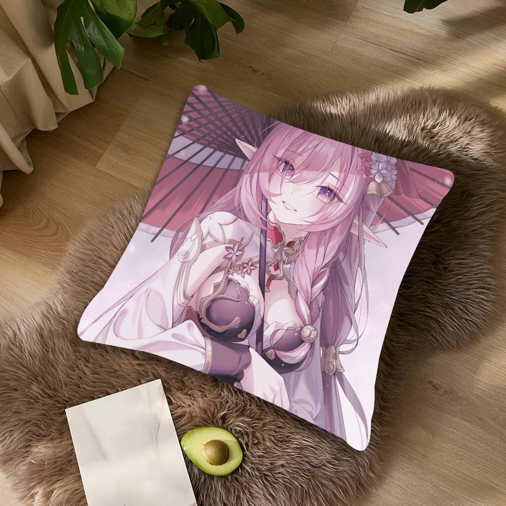 Hübsches heißes Mädchen Elysia Kissenbezug Kissenbezug Dekor Zuhause Sofawurfkissenbezüge Camping Kissenbezug Dekorationen