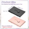 2Pcs Thumb Drive Business Card Case Aluminum Alloy Bank Credit ID Card Wallet Name Card Holder Metal Box Cover Cards Holder