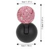 Car Push To Start Button Ball-bar Rocker Rhinestone Ignition Button Cover One-Button Start Joystick Car Styling Accessories