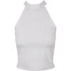 Baue deine Marke Damen Rollkragen Crop Top