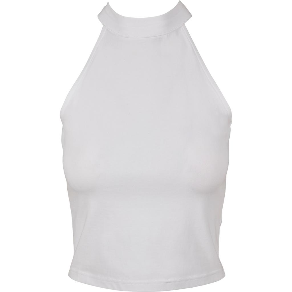 Baue deine Marke Damen Rollkragen Crop Top