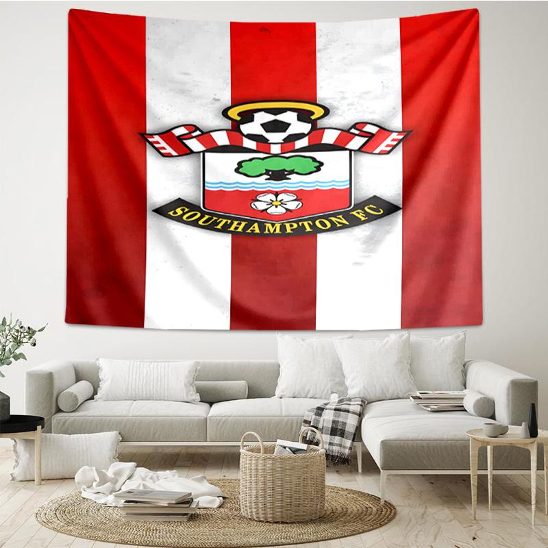 1PC Fc Crest Design Printed Tapestry Room Decoration Wall Hanging for Living Room Bedroom, Dormitory, Birthday and Christmas Gifts