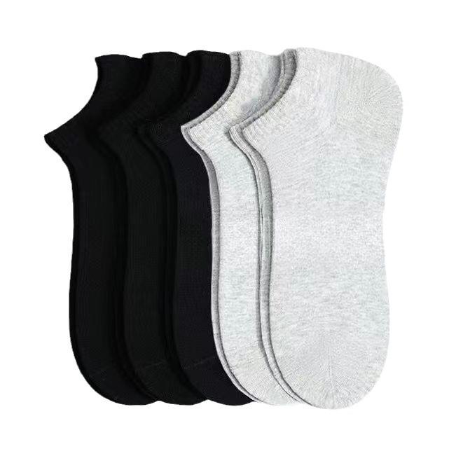 Men's Low-Cut Invisible Boat Socks - Breathable, Thin, Casual Mid-Calf, Summer Sports Socks for Couples