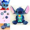 25cm/9.6in Disney Stitch Pluszowa Miękka Zabawka Wypchana Lalka Boże Narodzenie Dzieci Prezent