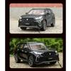 1/24 Toyota Crown KLUGER SUV Alloy Car Model Diecast Metal Toy Off-road Vehicles High Simulation Sound and Light Collectibles Kids Gift