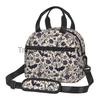 Halloween Bats Insulated Lunch Bag Reusable Thermal Cooler Bento Tote Bags with Adjustable Shoulder Strap for Work Travel Picnic
