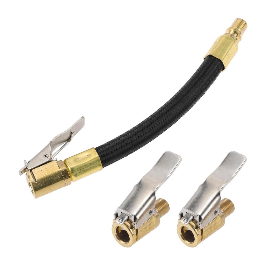 TUCKBOLD Car Tire Inflator Extension Tube 0.305"x32TPI Durable Air Pump Extension Hose Adapter Tire