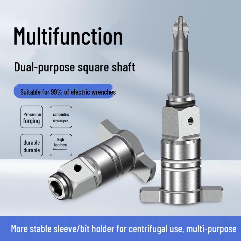 Adaptador de Broca para Chave de Torque Elétrica de Uso Duplo Dayi: Ferramenta de Ponta de Chave de Fenda Quadrada Multifuncional