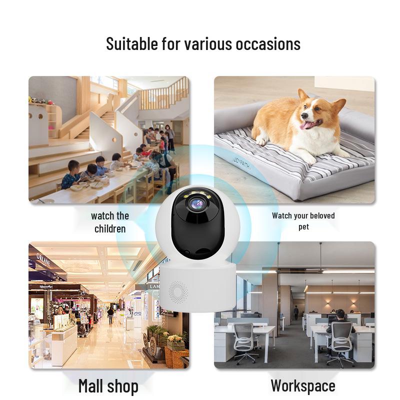 Wireless HD Indoor Baby Monitor with Night Vision