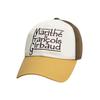 JERUSALEM SANDALS [JERUSALEM SANDALS X Mfg] Logo Ball Cap X Mfg-Brown (Logo Ball Cap)