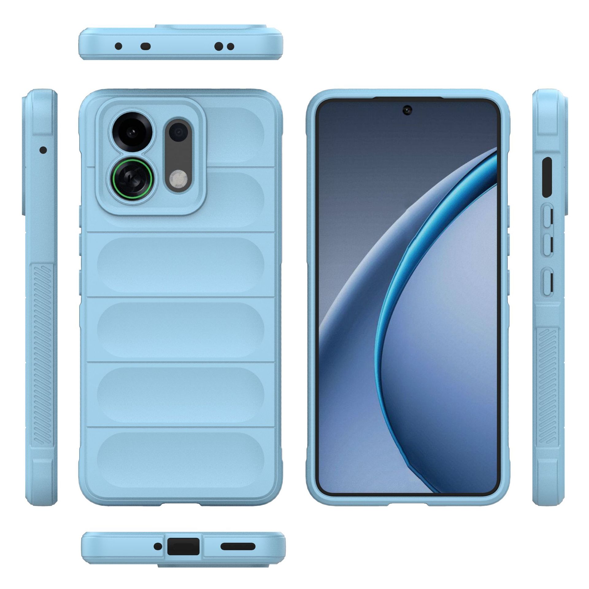 

Oppo K13 Turbo Phone Case,Soft TPU Shockproof Cover Phone Case Cover for Oppo K13 Turbo Oppo K13 Turbo зелёный