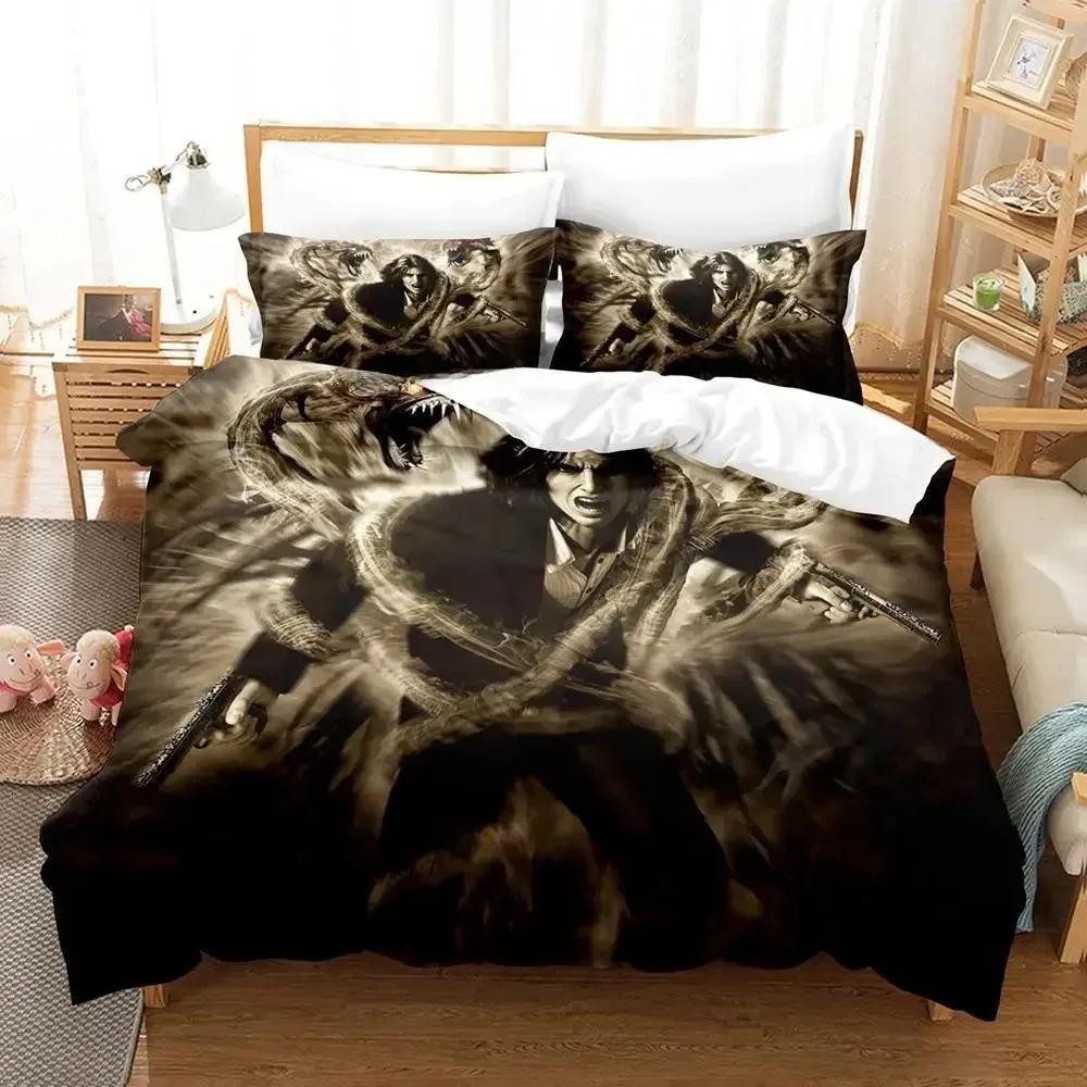 

Game The Darkness Bedding Set Single Twin Full Queen King Size Bed Set Adult Kid Bedroom Duvetcover Sets 3D Bed Sheet Set 70x133cm 2pcs