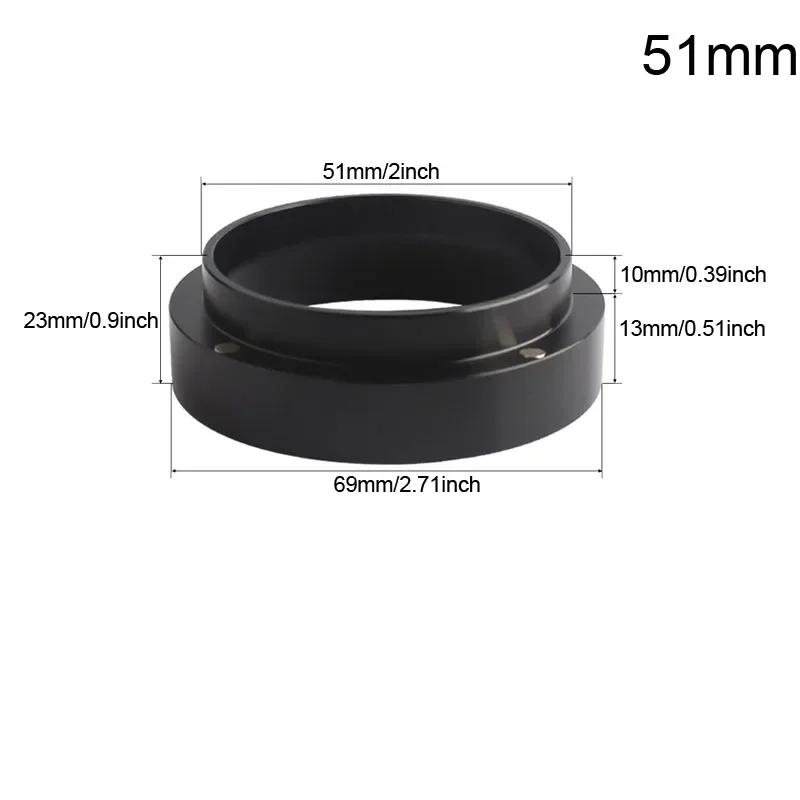 51mm/53mm/58mm V60 Coffese and Tools Barista Zubehör Smarts Zutaten Espressopulver Dolce Gusto Aluminiumlegierung Essen