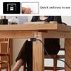 20pcs Clear Cable Clips Invisible Adhesive Wire Holders Damage-Free Cable Management For Lights Wires Home Mini Light Clips
