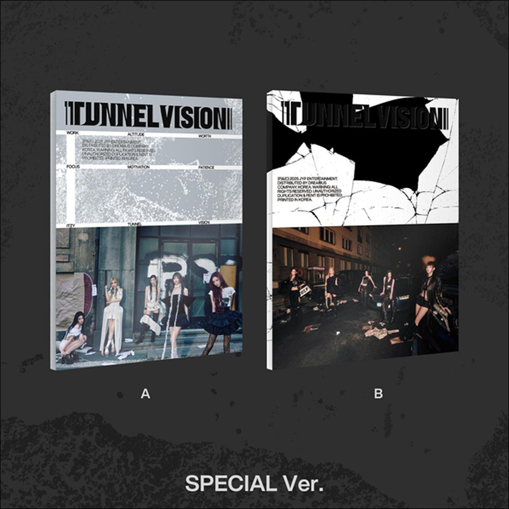 ITZY VISION TUNNEL SPÉCIAL Ver. (Version A/B) + Cadeau gratuit