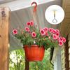 Pack Of 8 Transparent Strong Adhesive Mounting Hooks For Indoor Outdoor Decoration and Lights Plant Hanger Hook