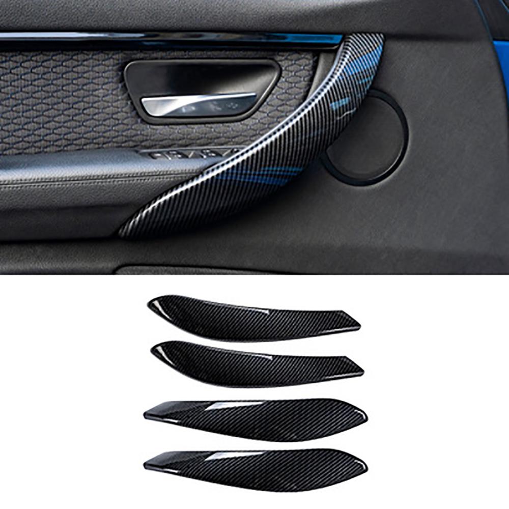 4X Dörrhandtagsskydd För 2013-2018 BMW F30 320i 328i