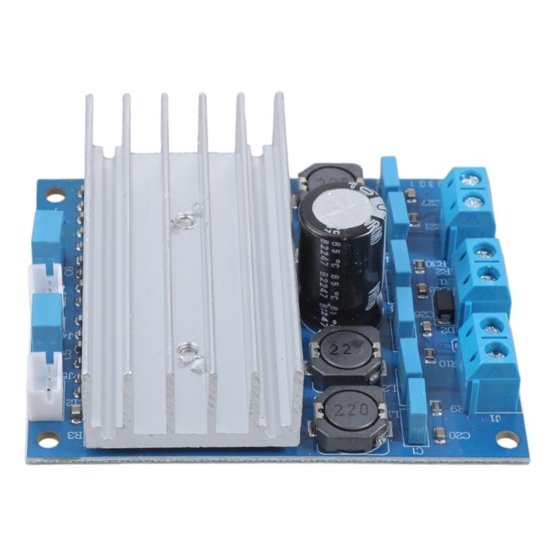 TDA7492 Digital Power Amplifier Board 2x50W Class D High-power Sound Speaker Amplifier Transceiver Module with Heatsink