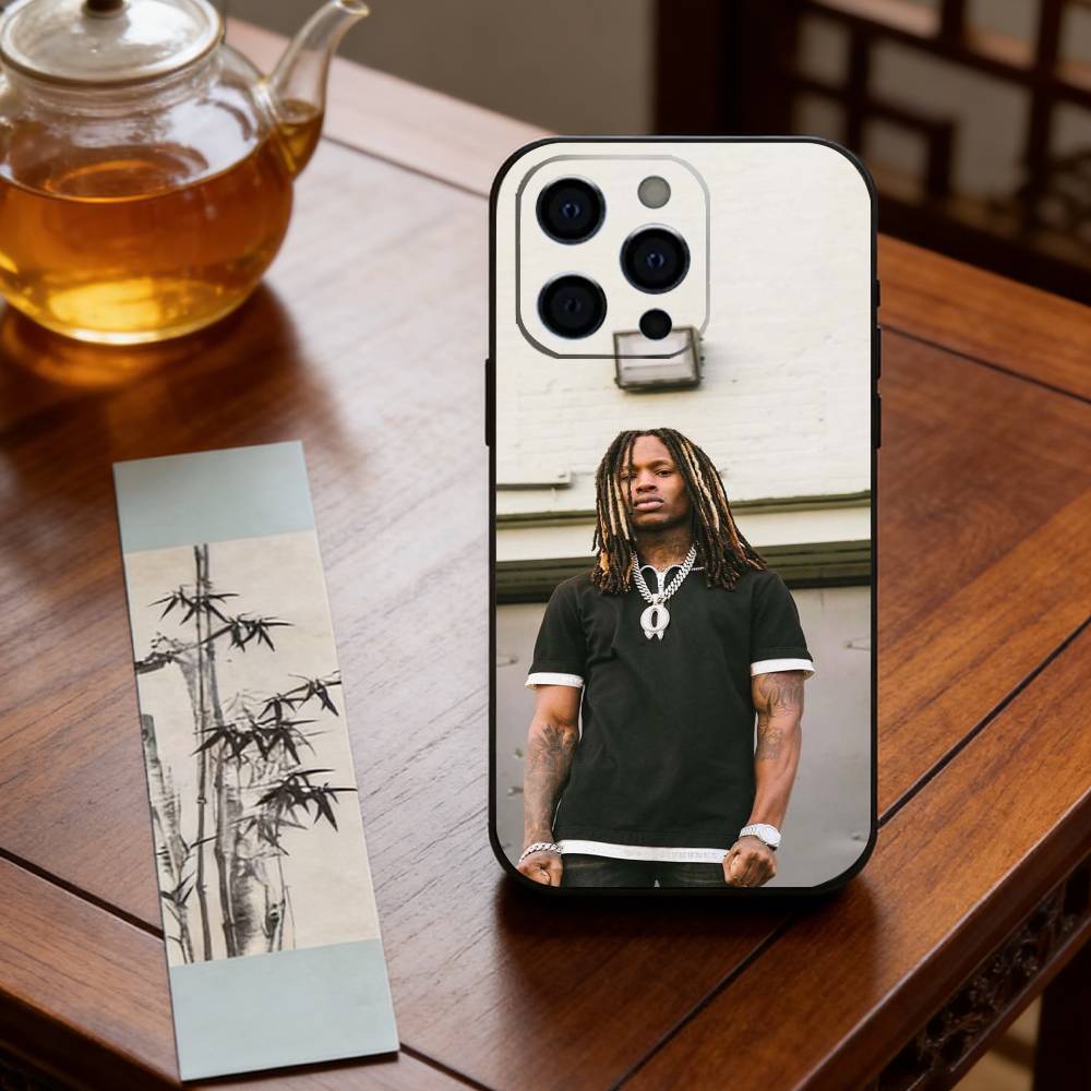 Raper K-King Von Phone Case For iPhone 17,16,15,14,13,12,11 Plus,Pro Max,XS,Soft Silicone Black Cover
