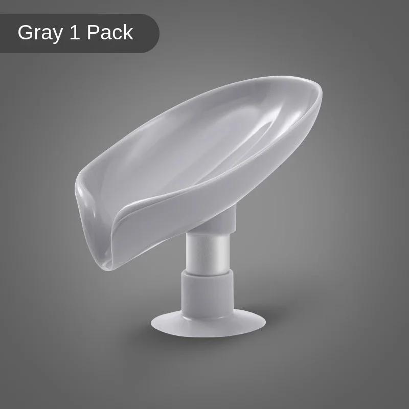 

Мыльница в форме листа, Стойка для слива, Аксессуары для ванной, Мыльница на присоске, Контейнер для мыла для ванной