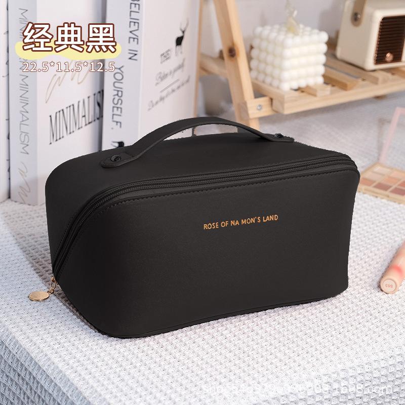 Net Red Makeup Bag Women's New Waterproof Makeup Brush Storage Bag With Large Capacity Travel Portable Toiletry Bag