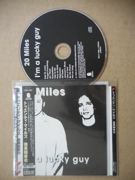 

CD TWENTY MILES - Я тоже награждаю ESCA7406 Epitaph 1999 Япония Рок Б/У