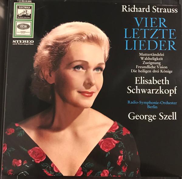 

LP Record ELISABETH SCHWARZKOPF, GEORGE SZELL - Vier Letzte Lieder 1C06300608 Die Stimme Sein Germany Classical Used