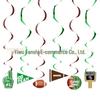 Super Bowl Party Set: Football Plates, Cups, Tablecloth & Cutlery