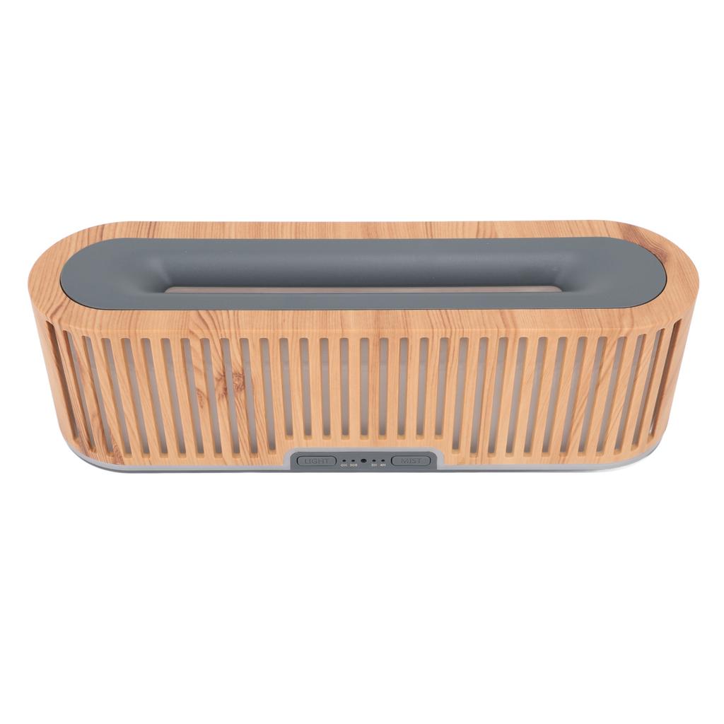 Flame Diffuser 200ml Light Wood Grain 7 Colors Ambient Light Ultra Sound Technology Super Silent