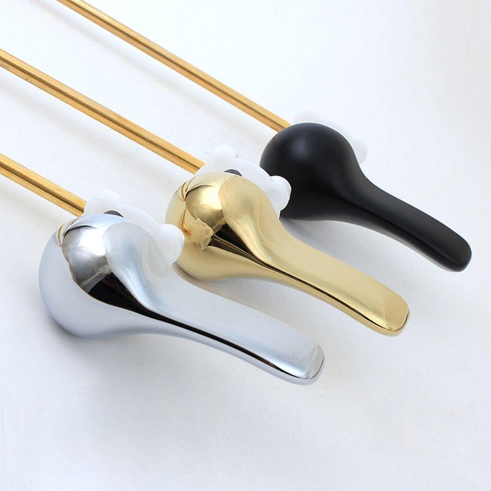 Nützlicher Ersatz Badezimmer Seitenmontage Toilettenspülkasten Griff Toilettenspültaste Toilettenspülhebel