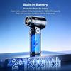 Rechargeable Handheld Blower Vacuum with Blow and Suction Modes, Mobile Dust Cleanup for Computer Cases, Vehicle Crevices, and Workshop Surfaces