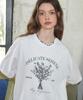 CPGN STUDIO Serenflower Short Sleeve T-Shirt White