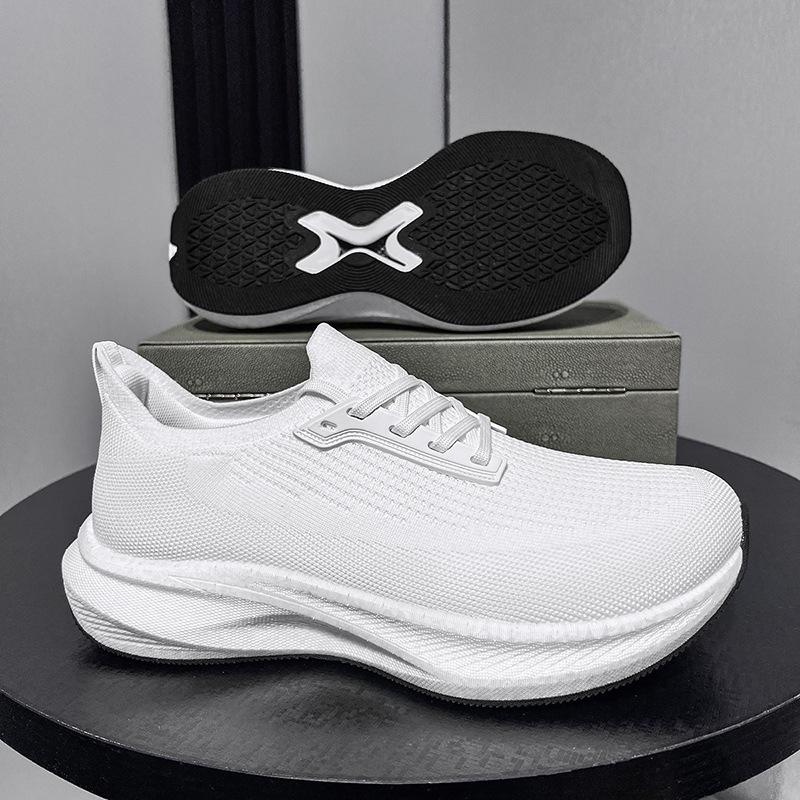 Wide Head Running Shoes Men's Summer Wide Sole Sports Shoes Plus Fat High Instep Feet Fat Big Head Casual Shoes Men
