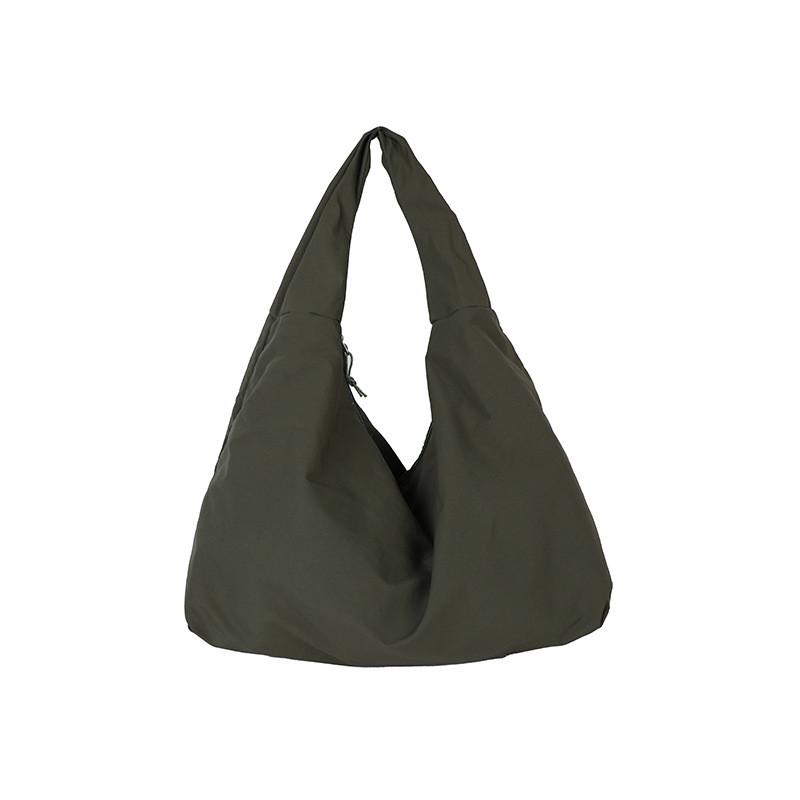 Street Style Womens Nylon Shoulder Bag With Durable Stitching And Mobile Pocket