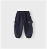 David Bela Men's Child Labor Pants Spring Clothes New Baby Leg Tights Children's Pants Casual Pants