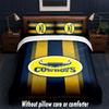 North Queensland Cowboys Design Bed Bedding Set 1 Duvet Cover + 2 Pillowcases Soft Breathable Household Bed Linens