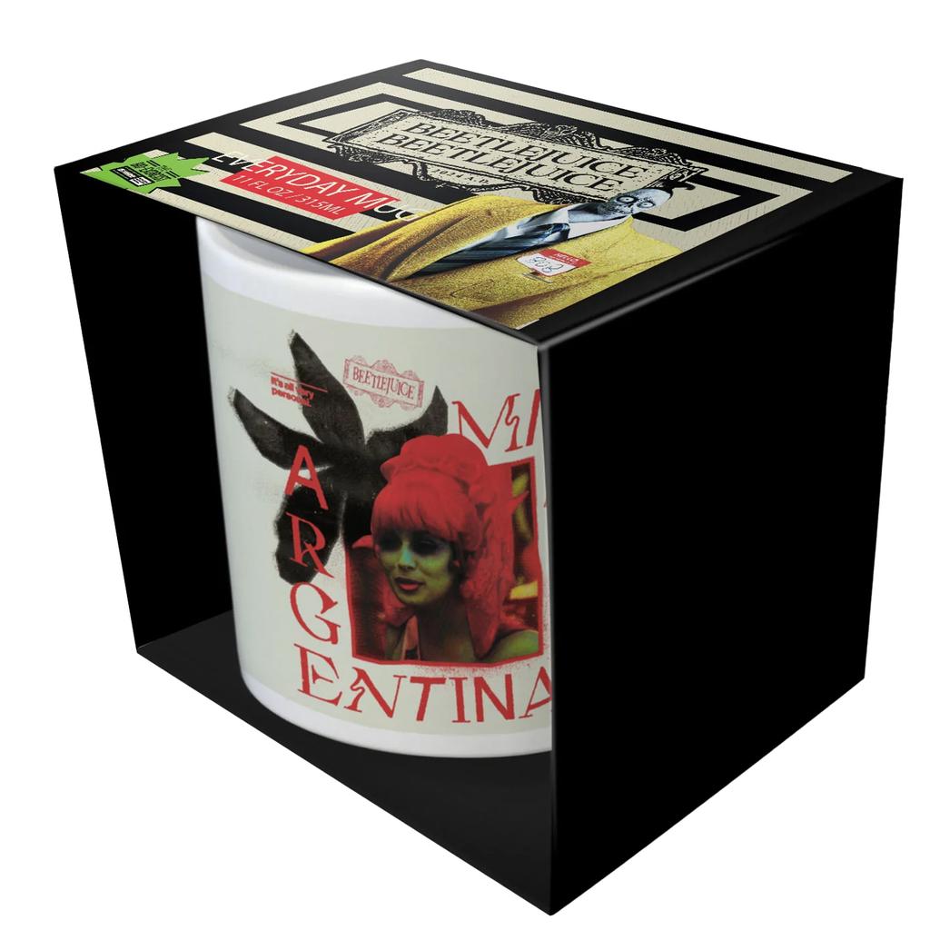 Beetlejuice Miss Argentina Mug