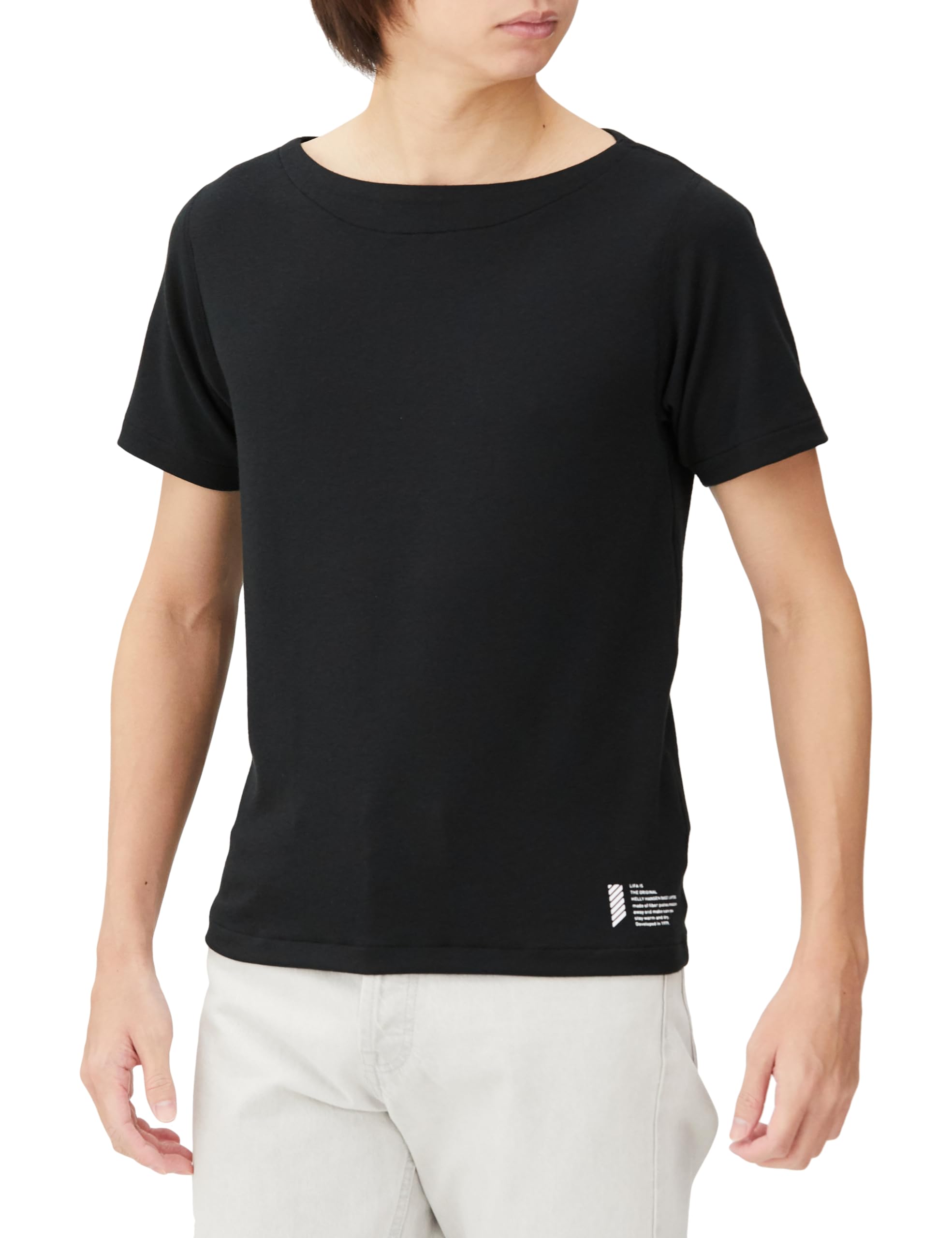 

Helly Hansen S/S LIFA Boatneck Tee, Black