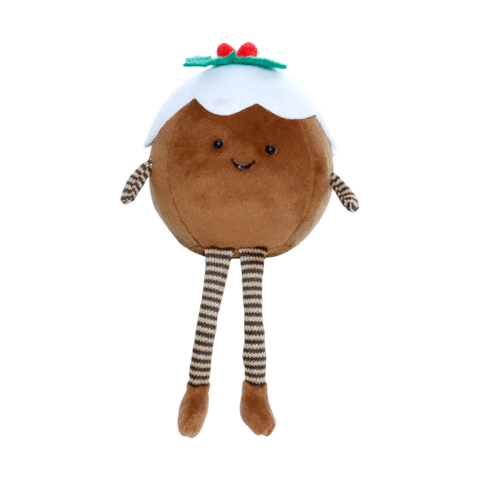 

Christmas Decorations Cute Christmas Wreath Doll Pendant Christmas Gift Ornament One Size