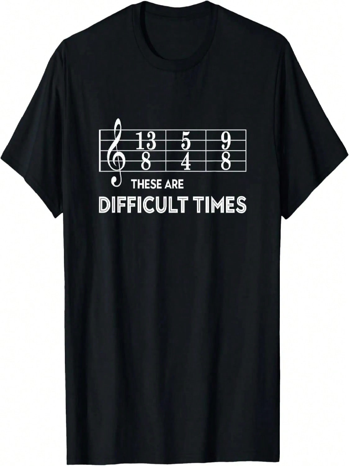 Musician - These Are Difficult Times T-Shirt S